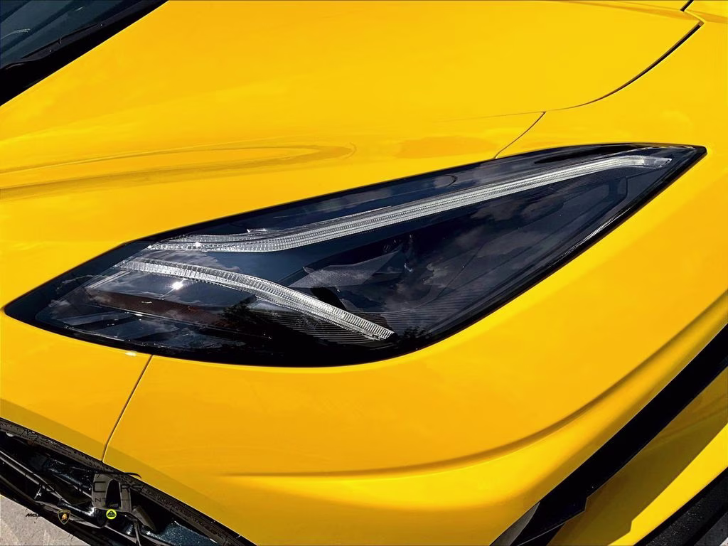 2025 Competition Yellow Tintcoat Metallic Chevrolet Corvette Stingray 2LT & Z51 Performance Package RWD Convertible