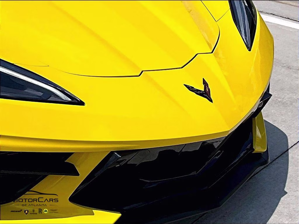 2025 Competition Yellow Tintcoat Metallic Chevrolet Corvette Stingray 2LT & Z51 Performance Package RWD Convertible