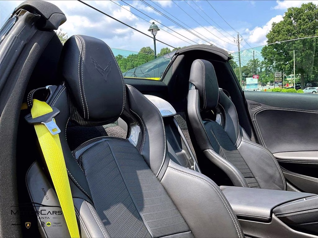 2025 Competition Yellow Tintcoat Metallic Chevrolet Corvette Stingray 2LT & Z51 Performance Package RWD Convertible