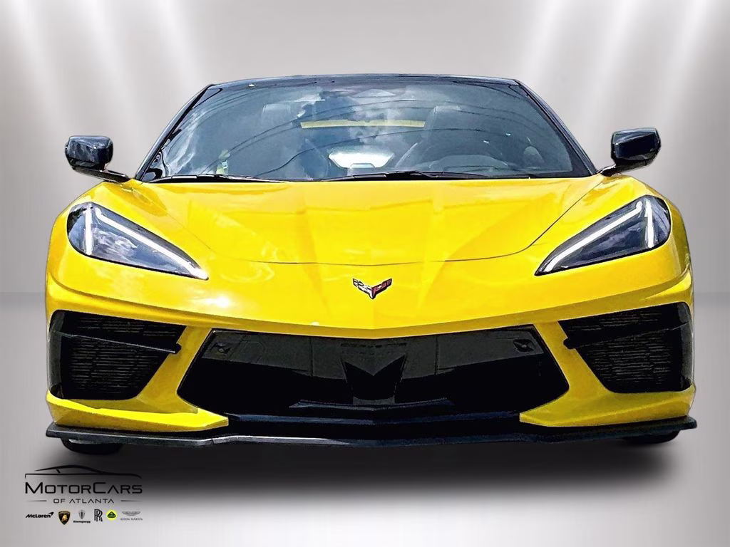 2025 Competition Yellow Tintcoat Metallic Chevrolet Corvette Stingray 2LT & Z51 Performance Package RWD Convertible
