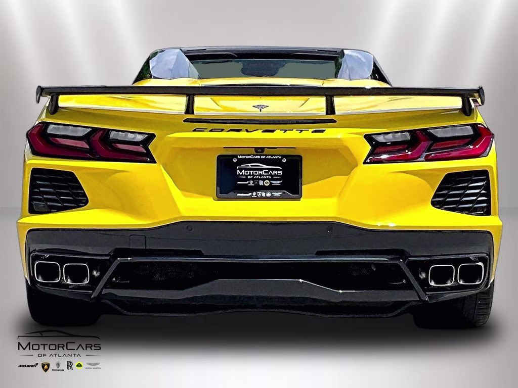2025 Competition Yellow Tintcoat Metallic Chevrolet Corvette Stingray 2LT & Z51 Performance Package RWD Convertible