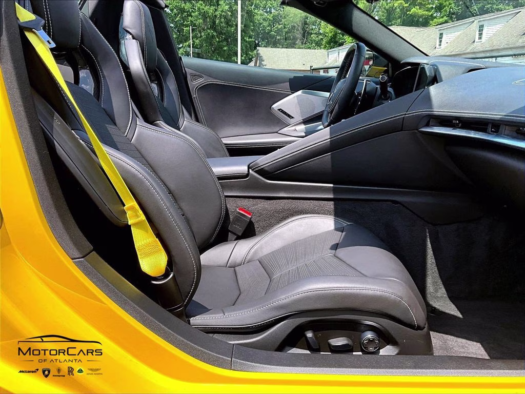 2025 Competition Yellow Tintcoat Metallic Chevrolet Corvette Stingray 2LT & Z51 Performance Package RWD Convertible