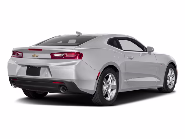 2016 Silver Ice Metallic Chevrolet Camaro 1LT RWD Coupe