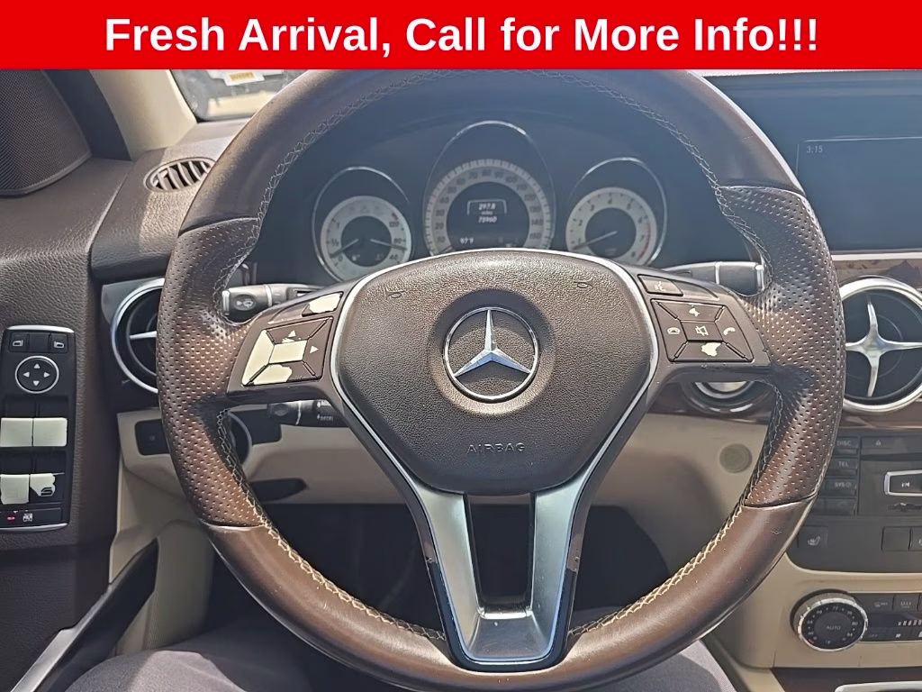 2015 Black Mercedes-Benz GLK GLK 350 RWD SUV