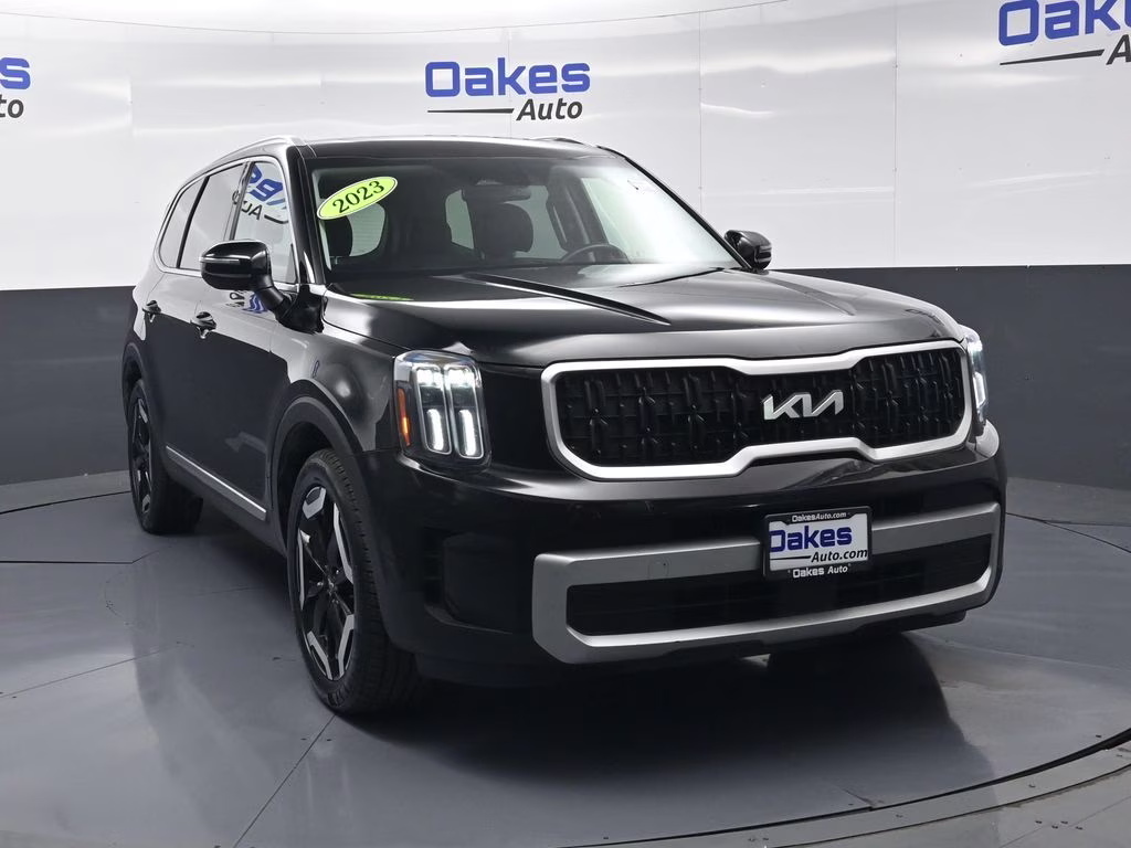 2023 Ebony Black Kia Telluride EX AWD SUV