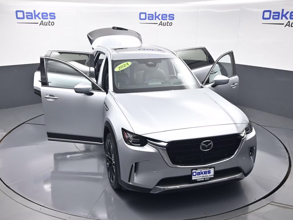 2024 Sonic Silver Mazda CX-90 PHEV Premium Plus AWD SUV