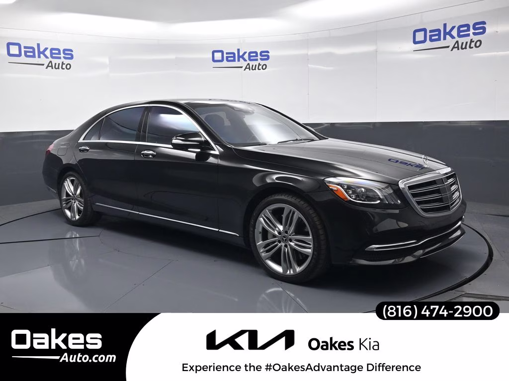 2018 Obsidian Black Metallic Mercedes-Benz S-Class S 560 AWD Sedan