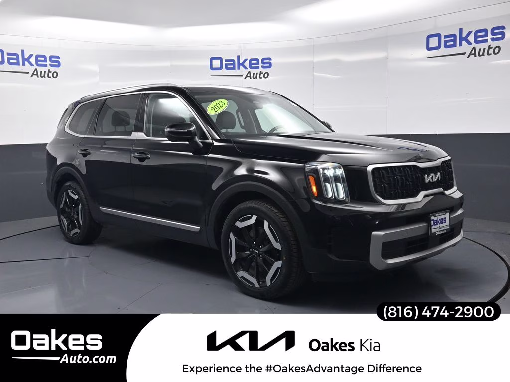 2023 Ebony Black Kia Telluride EX AWD SUV