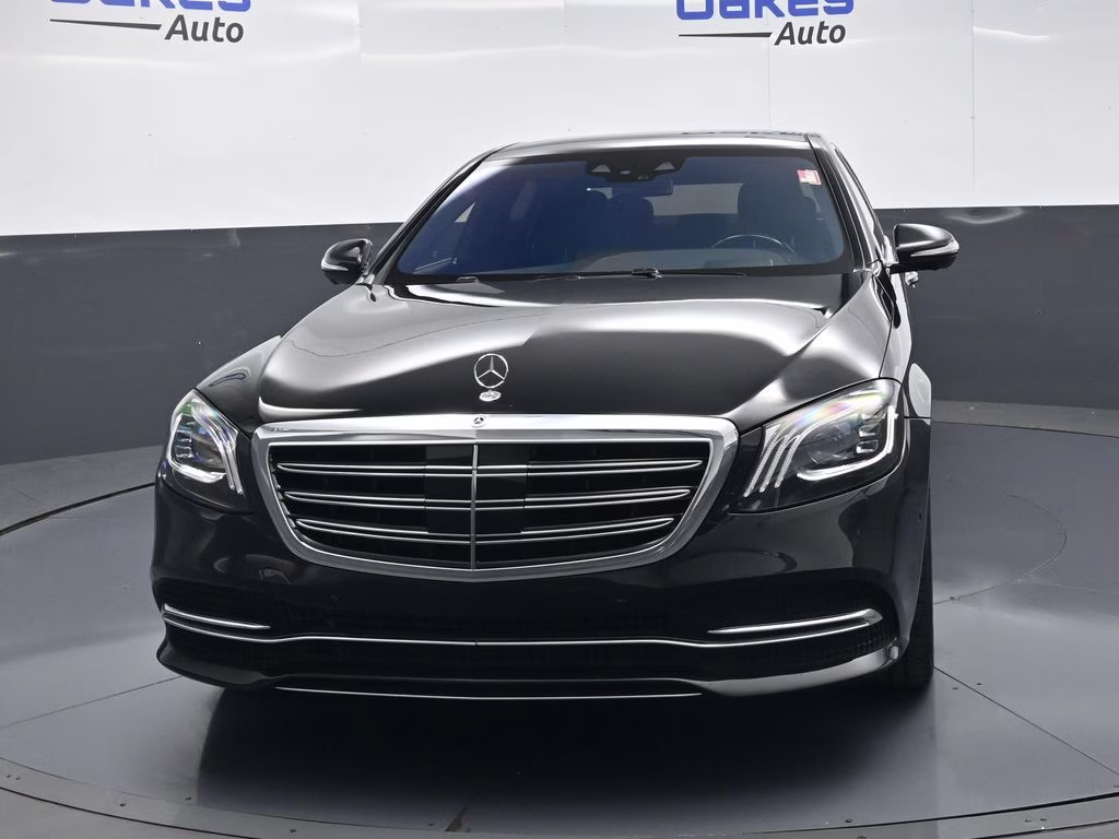 2018 Obsidian Black Metallic Mercedes-Benz S-Class S 560 AWD Sedan