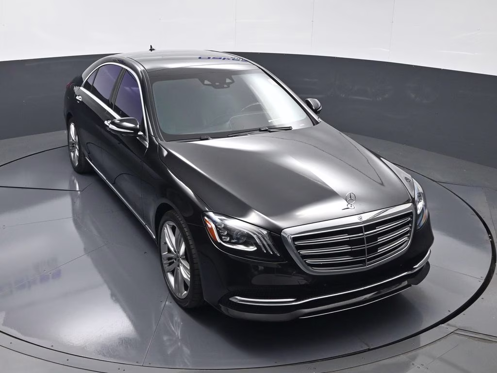 2018 Obsidian Black Metallic Mercedes-Benz S-Class S 560 AWD Sedan