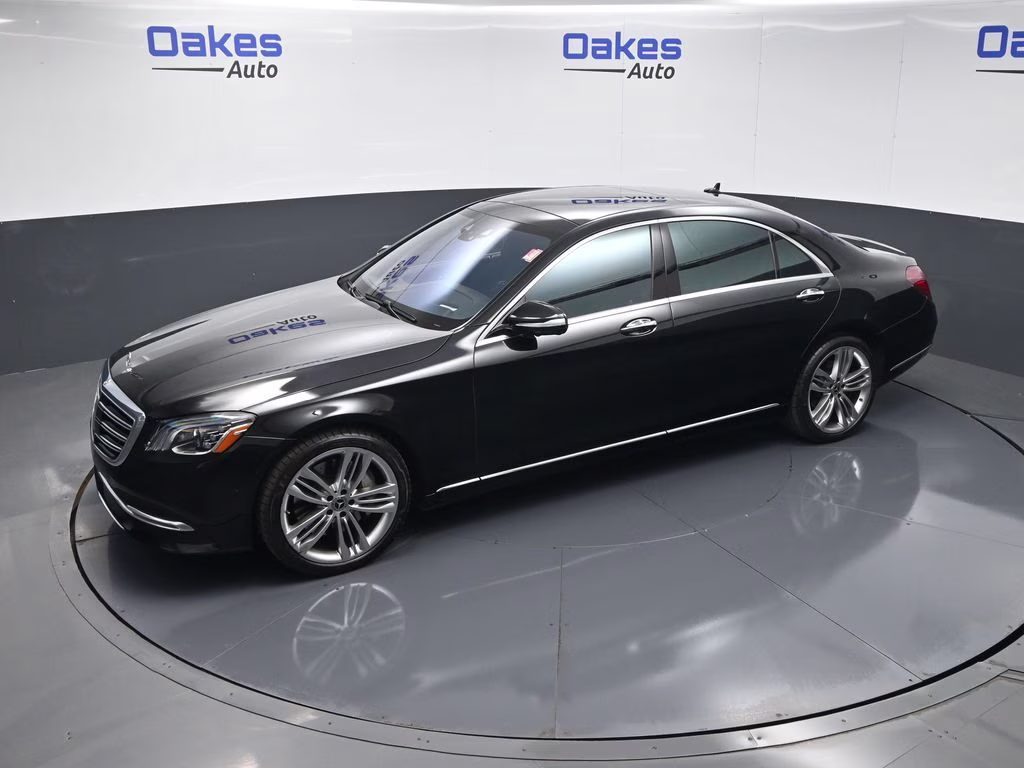 2018 Obsidian Black Metallic Mercedes-Benz S-Class S 560 AWD Sedan