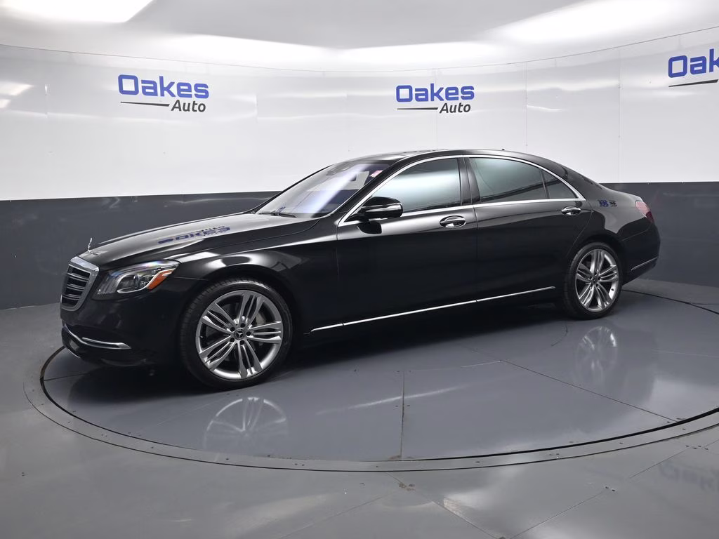 2018 Obsidian Black Metallic Mercedes-Benz S-Class S 560 AWD Sedan