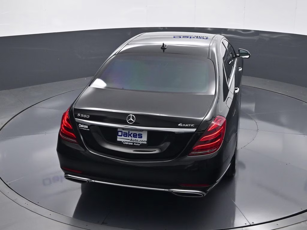 2018 Obsidian Black Metallic Mercedes-Benz S-Class S 560 AWD Sedan
