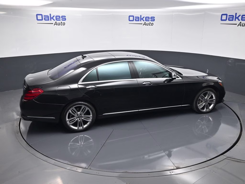 2018 Obsidian Black Metallic Mercedes-Benz S-Class S 560 AWD Sedan