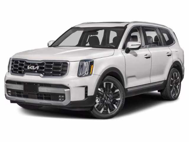 2025 Glacial White Pearl Kia Telluride SX-Prestige AWD SUV