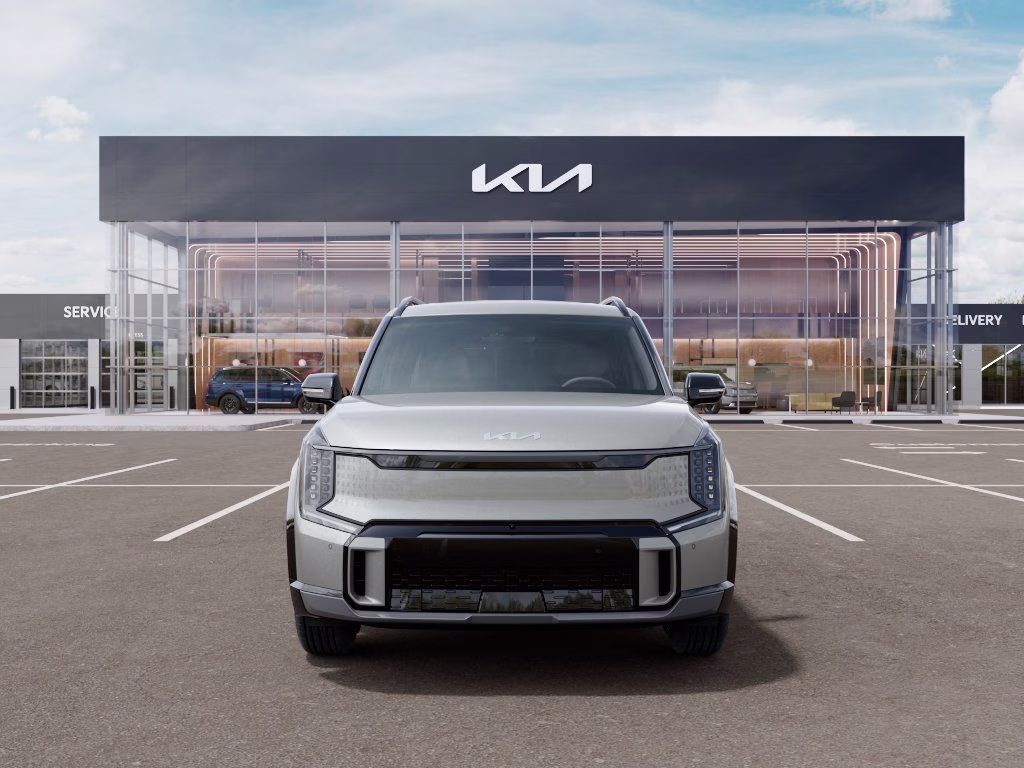 2026 Ivory Silver Kia EV9 GT-Line AWD SUV