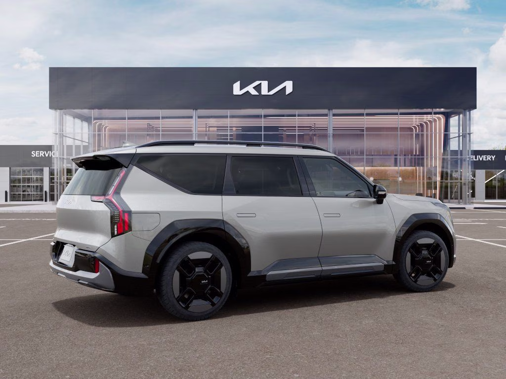 2026 Ivory Silver Kia EV9 GT-Line AWD SUV