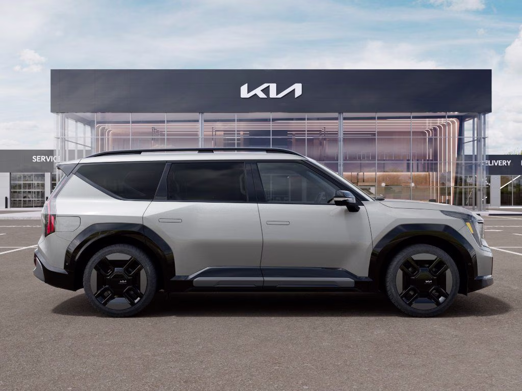 2026 Ivory Silver Kia EV9 GT-Line AWD SUV
