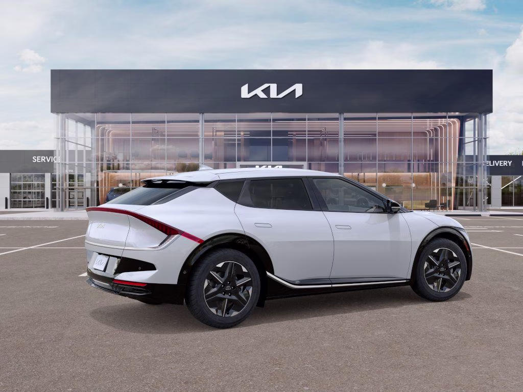 2026 Glacial White Pearl Kia EV6 Wind AWD SUV