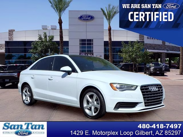 2016 Ibis White Audi A3 1.8T Premium FWD Sedan