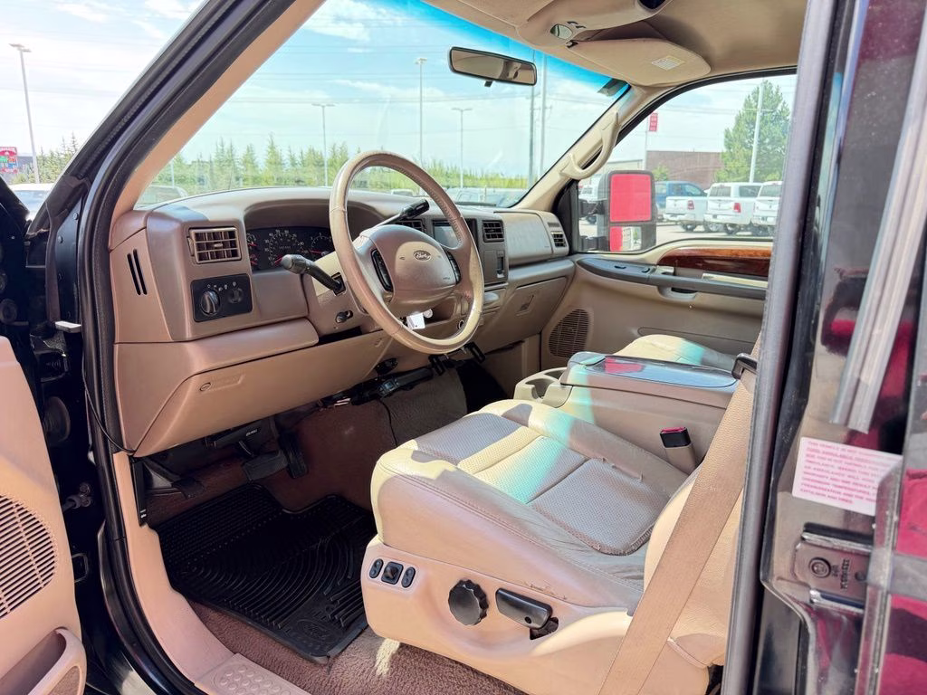 2001 Black Ford Super Duty F-250 4X4 Truck