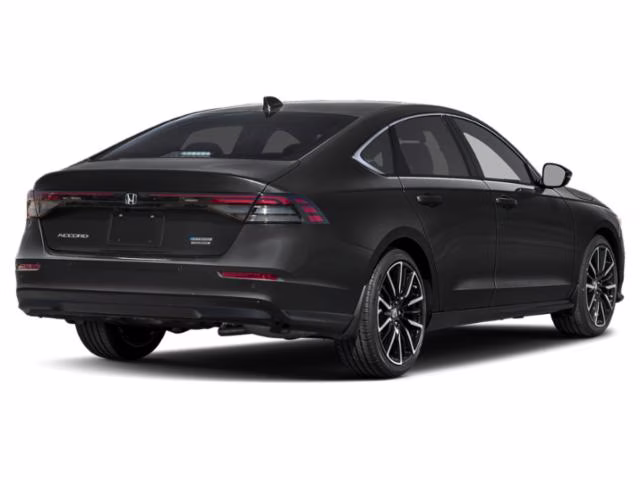 2026 Crystal Black Pearl Honda Accord Hybrid Touring FWD Sedan