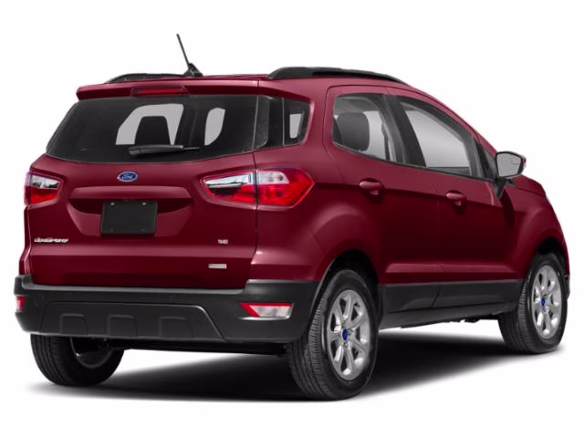 2021 Ruby Red Ford EcoSport SE FWD SUV