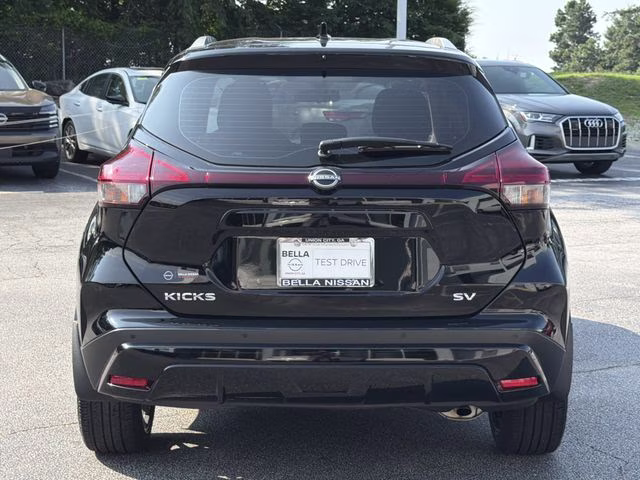 2024 Super Black Nissan Kicks SV FWD SUV