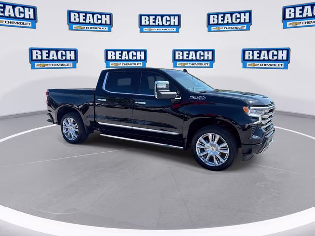 2024 Black Chevrolet Silverado 1500 High Country 4X4 Truck