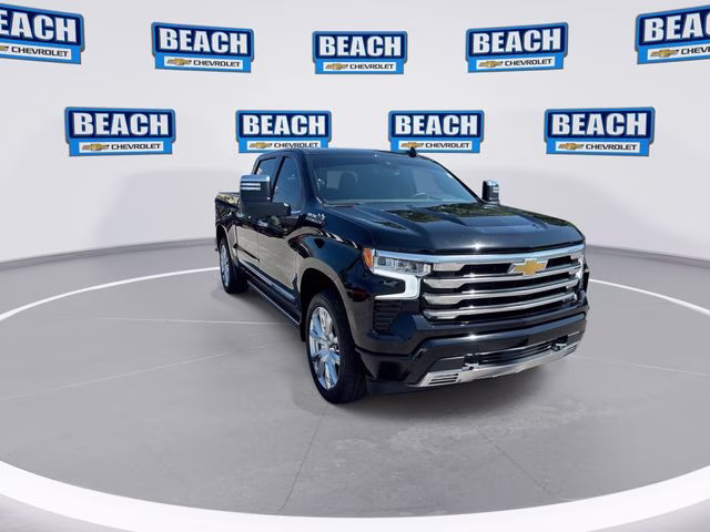 2024 Black Chevrolet Silverado 1500 High Country 4X4 Truck