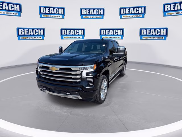 2024 Black Chevrolet Silverado 1500 High Country 4X4 Truck