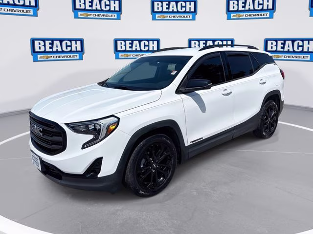 2020 Summit White GMC Terrain SLT FWD SUV