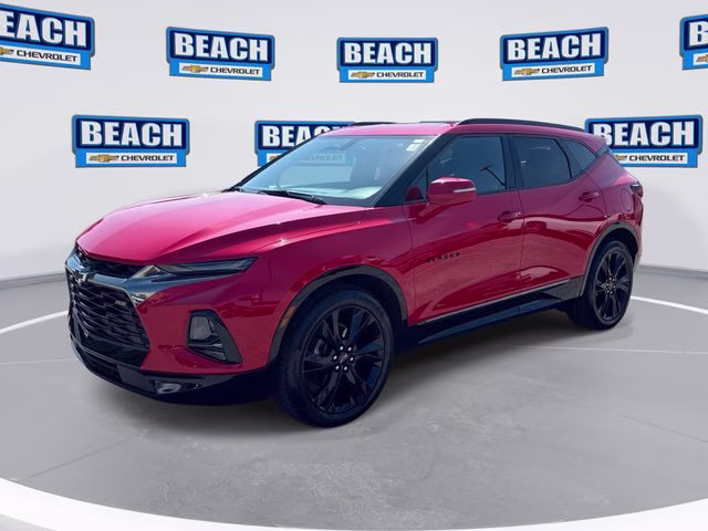 2019 Red Chevrolet Blazer RS AWD SUV