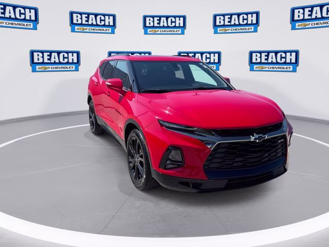 2019 Red Chevrolet Blazer RS AWD SUV