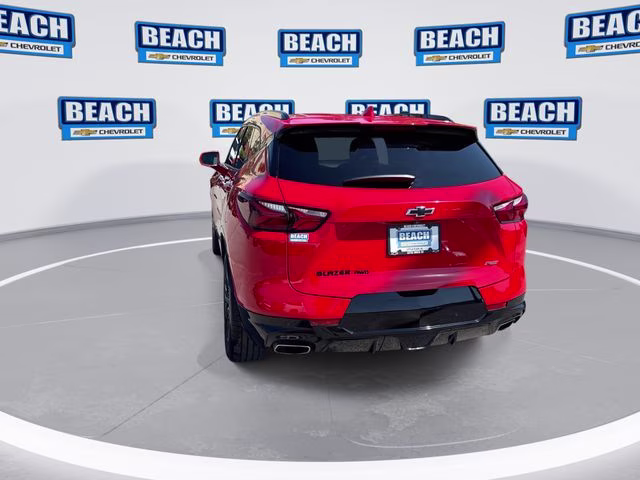 2019 Red Chevrolet Blazer RS AWD SUV