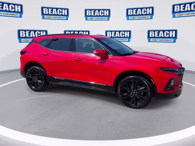 2019 Red Chevrolet Blazer RS AWD SUV