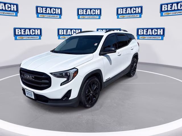 2020 Summit White GMC Terrain SLT FWD SUV