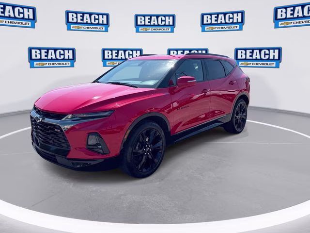 2019 Red Chevrolet Blazer RS AWD SUV