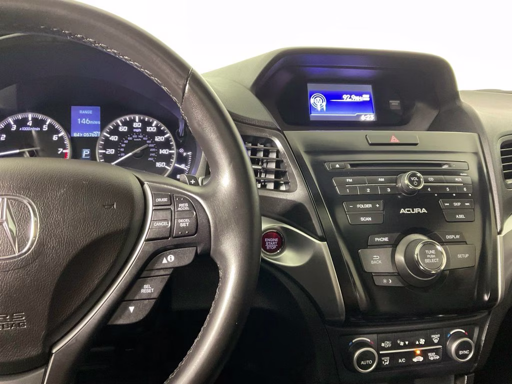 2018 White Acura ILX 2.4L FWD Sedan