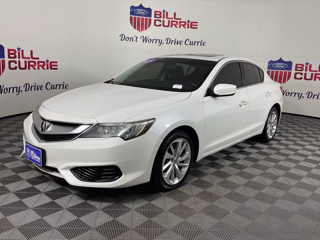 2018 White Acura ILX 2.4L FWD Sedan