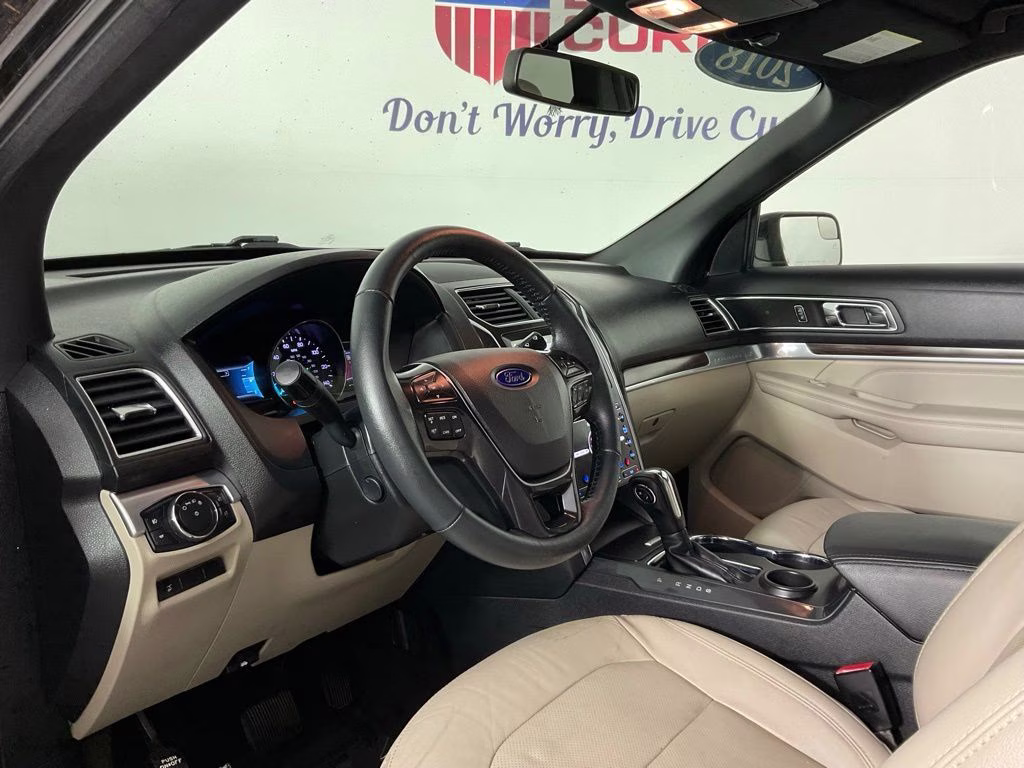 2018 Shadow Black Ford Explorer Limited FWD SUV