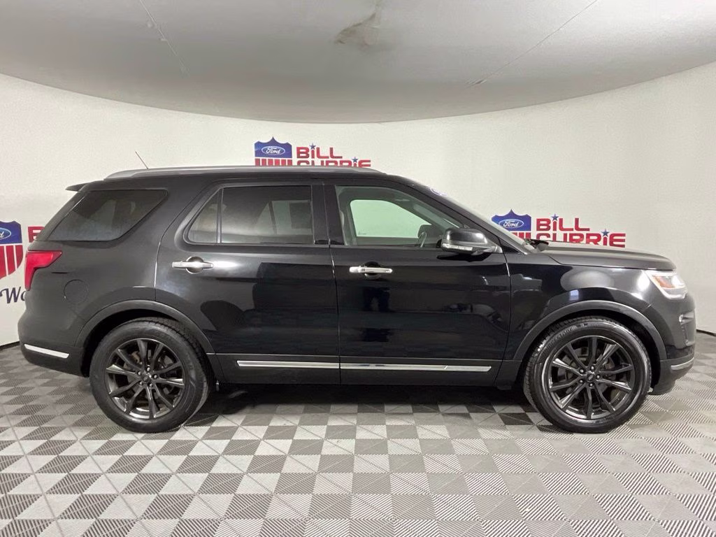 2018 Shadow Black Ford Explorer Limited FWD SUV
