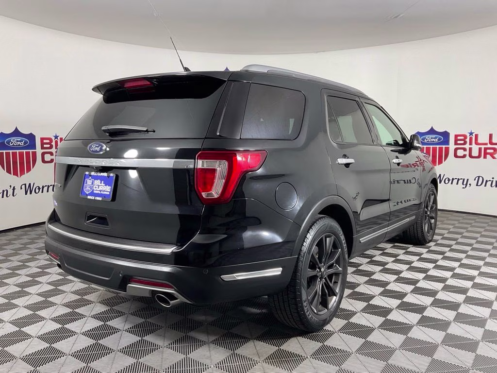 2018 Shadow Black Ford Explorer Limited FWD SUV