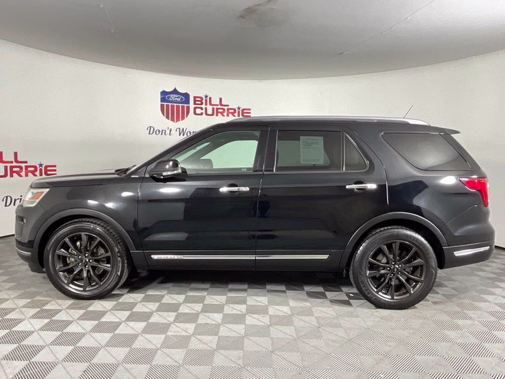 2018 Shadow Black Ford Explorer Limited FWD SUV