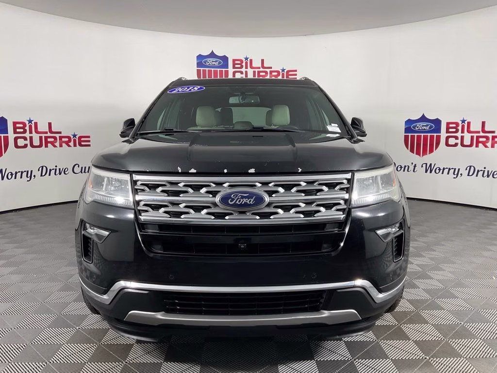 2018 Shadow Black Ford Explorer Limited FWD SUV