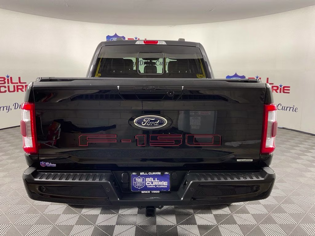 2022 Black Metallic Ford F-150 Lariat 4X4 Truck