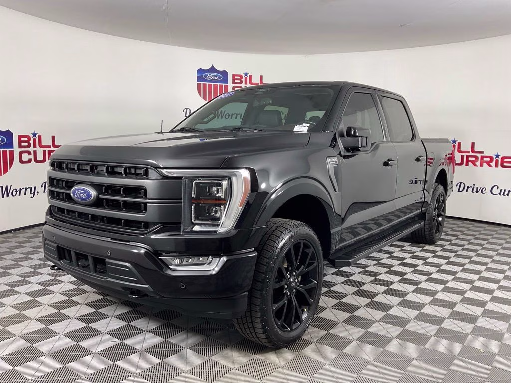 2022 Black Metallic Ford F-150 Lariat 4X4 Truck