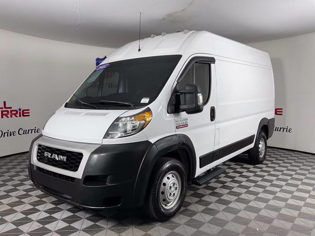 2021 Bright White Clearcoat Ram ProMaster 1500 Base FWD Van