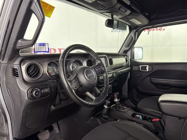 2021 Billet Silver Metallic Clearcoat Jeep Wrangler Unlimited Sport 4X4 SUV