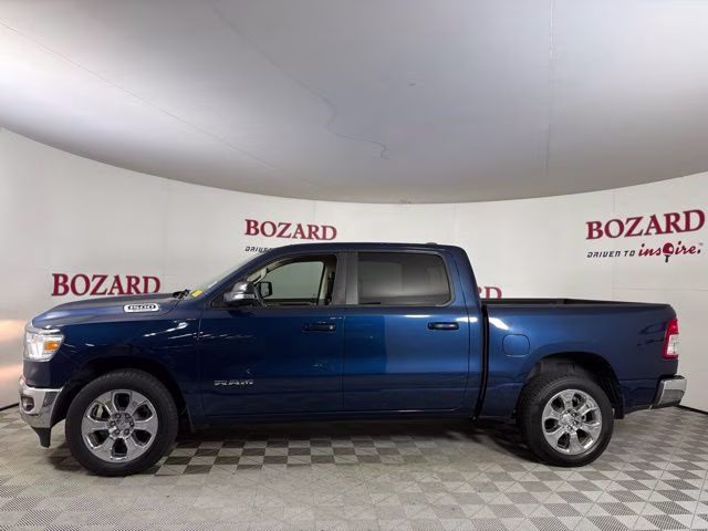 2021 Patriot Blue Pearlcoat Ram 1500 Big Horn/Lone Star RWD Truck